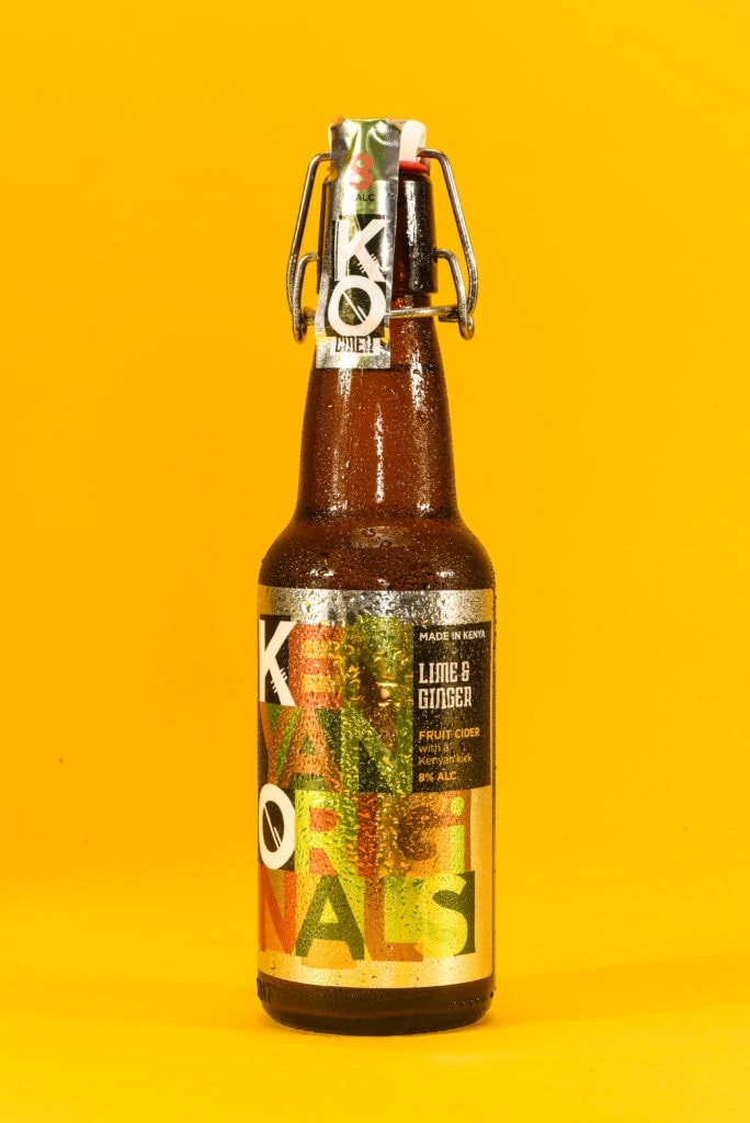 KO Apple Ginger Cider 330ml Order Kenyan Fruit Cider Oaks Corks