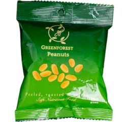 Greenforest Peeled, Roasted & Salted Peanuts 100g