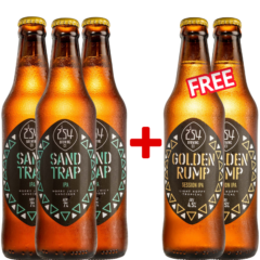 3 Sand Trap IPA 330ml + 2 Free Golden Rump IPA 330ml