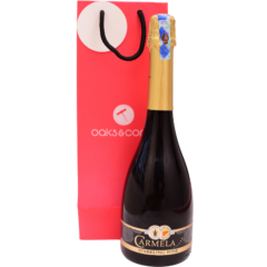 Carmela Sweet White Sparkling Wine 75cl + Red Gift Bag