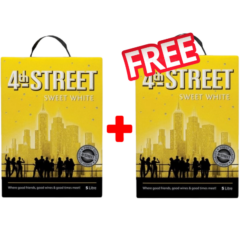 4th Street Sweet White 5L + 1 Free 4th Street Sweet White 5L