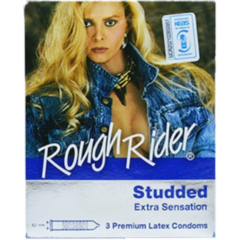 Rough Rider Studded Extra Sensation Flat Pack 3's