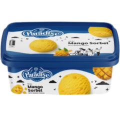 Nestle Paradise Mango Sorbet Tub 850ml