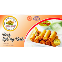 Beef Spring Rolls 6pcs