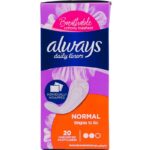 Always Daily Liners Normal 20pac