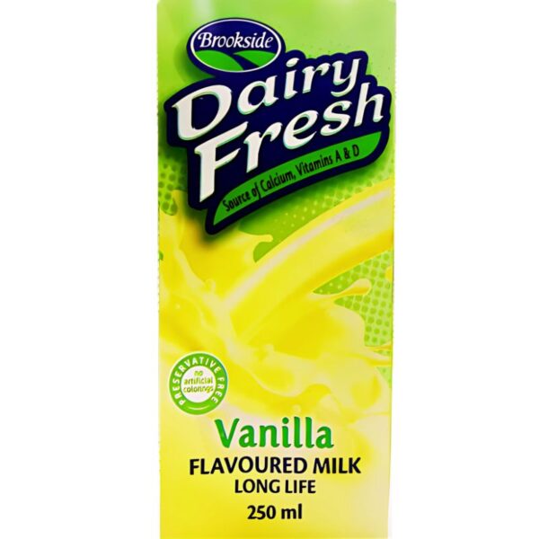 Brookside Dairy Fresh Vanilla Flavoured Milk 250ml