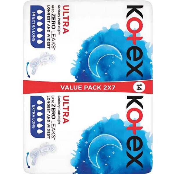 Kotex Ultra Etra Long Duo 14 Pack