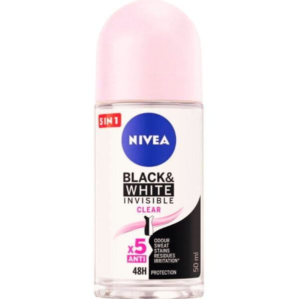 Nivea Inv. Bw Roll On Clear 50Ml