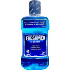 Freshmed Antibacterial Icemint Mouthwash 250ml