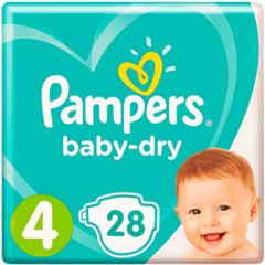 Pampers Maxi Baby Dry 28pcs