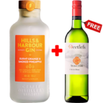 Hills & Harbour Distilled Gin Cocktail 700ml + 1 Free Deetlefs Chenin Blanc 75cl