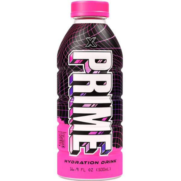 Prime Flavor X - Black & Pink Bottle 500ml