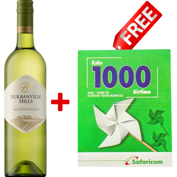 Durbanville Hills Sauvignon Blanc 75cl + 1 Free 1000 Safaricom Airtime