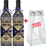 2 Colores Santos Carmenere Syrah 75cl + 1 Free Wine Ice Bag