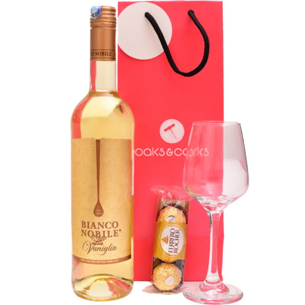 Bianco Nobile Alla Vaniglia 75cl Gift Bag