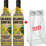 2 Colores Santos Sauvignon Blanc Chardonnay 75cl + 1 Free Wine Ice Bag