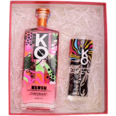 KO Blush Gin 750ml Gift Box