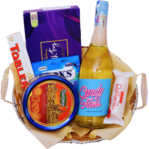 Candy Floss Sweet White 75cl Gift Hamper