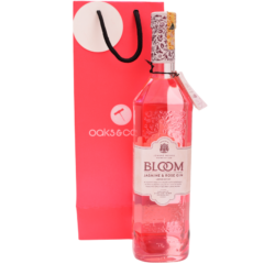 Bloom Jasmine & Rose Gin 75cl Gift Bag