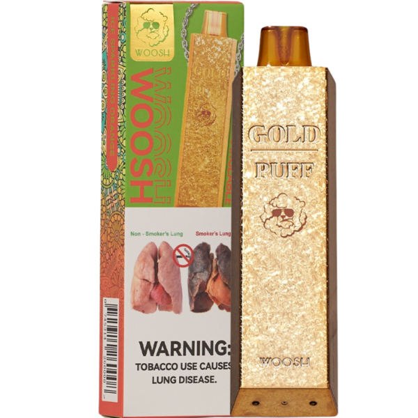 Gold Vape Rechargeable Ice Sparkling Orange