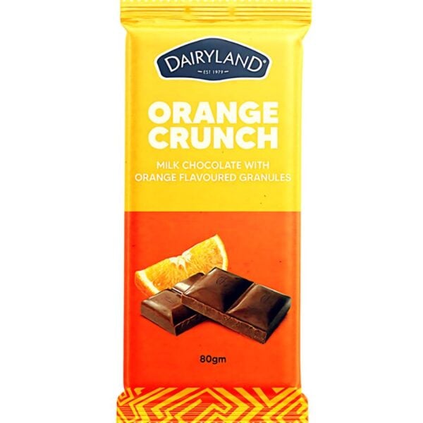 Dairyland Orange Crunch Chocolate 80G