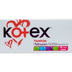 Kotex Tampon Super 16s