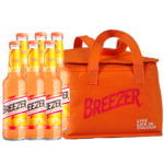 Bacardi Breezer Peach and a free cooler bag