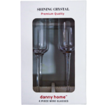 Danny Home 4 Piece Champagne Flute