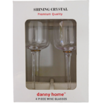 Danny Home 4 Piece Long Glass