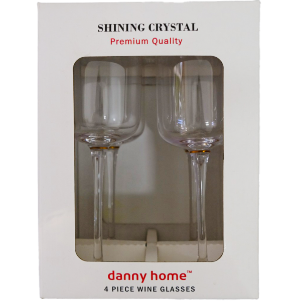 Danny Home 4 Piece Long Glass