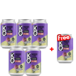 KO Cider Passion & Lime 5+1 Can 330ml