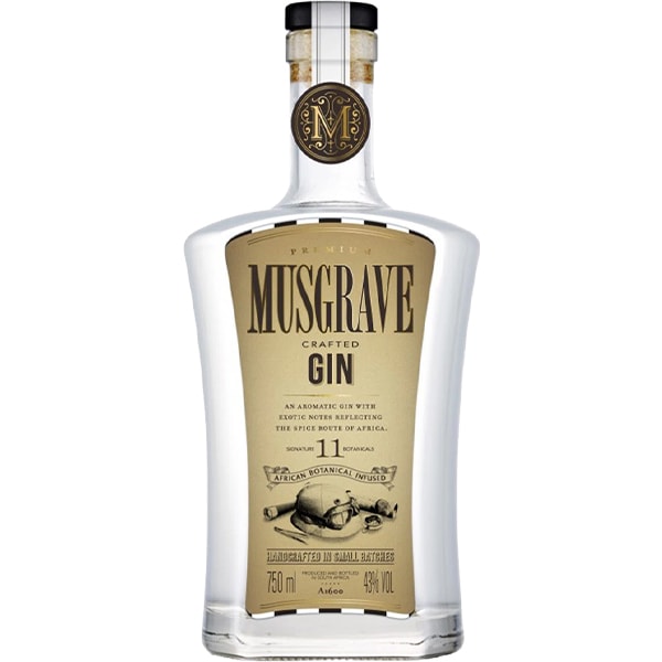 Musgrave Gin 750ml - Oaks & Corks
